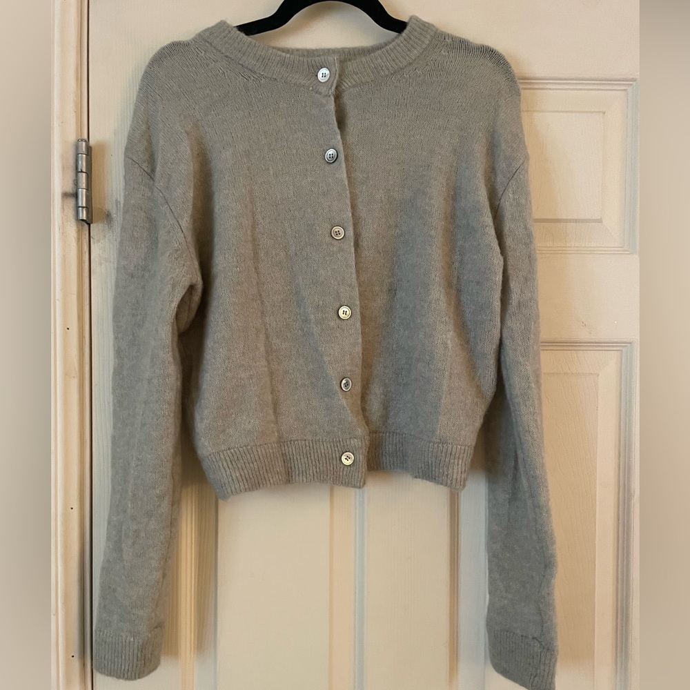 Almina Concept Dusty Blue Cardigan